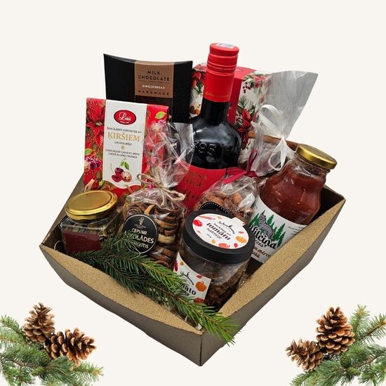 Ziemassvētku dāvanu grozs "Svētku galds"